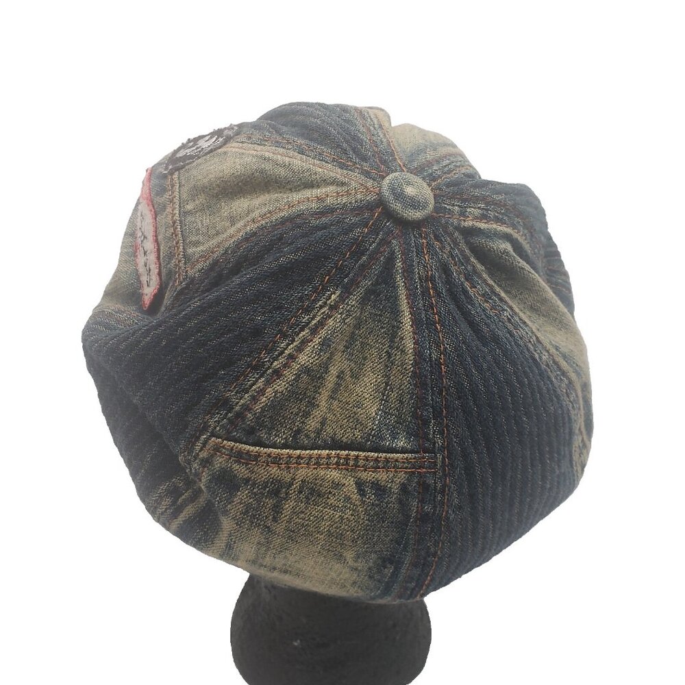 CAL BERKELEY University California Newsboy Hat Fitted 57.5CM Che Guevara Texas - Picture 3 of 12